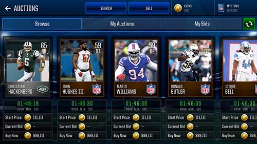 Madden Mobile 18 Auctions Tips Madden Mobile 18 Auctions Tips